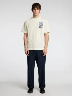 Heren t-shirt kortemouw wit