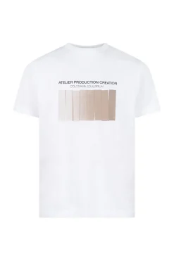 Heren t-shirt kortemouw wit