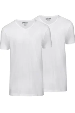 Heren t-shirt kortemouw wit