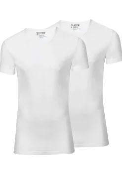 Heren t-shirt kortemouw wit