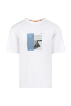 Heren t-shirt kortemouw wit