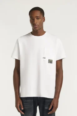 Heren t-shirt kortemouw wit