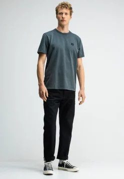 Heren t-shirt kortemouw zwart