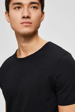 Heren t-shirt kortemouw zwart