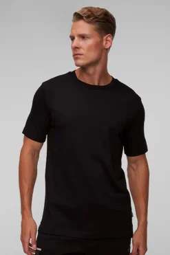 Heren t-shirt kortemouw zwart