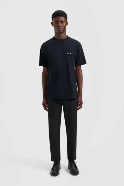Heren t-shirt kortemouw zwart