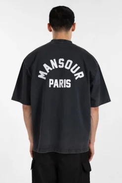 Heren t-shirt kortemouw zwart