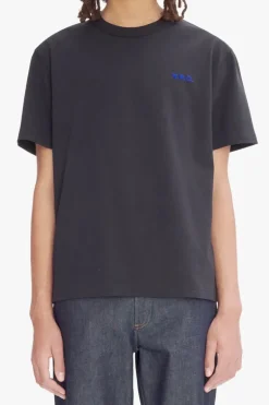 Heren t-shirt kortemouw zwart