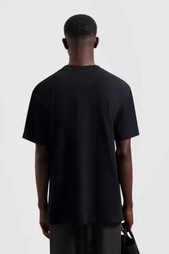 Heren t-shirt kortemouw zwart