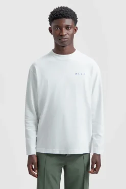Heren t-shirt lange mouw wit