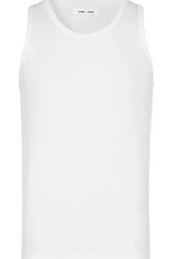 Heren t-shirt mouwloos wit