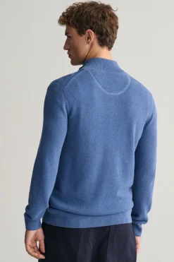 Heren vest blauw