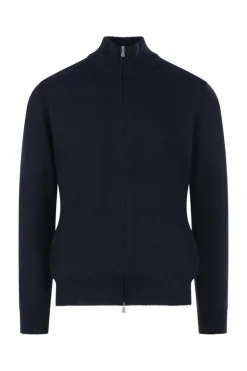 Heren vest blauw