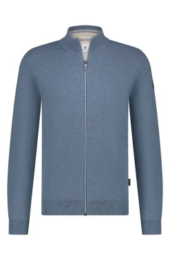 Heren vest blauw