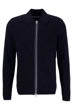 Heren vest blauw