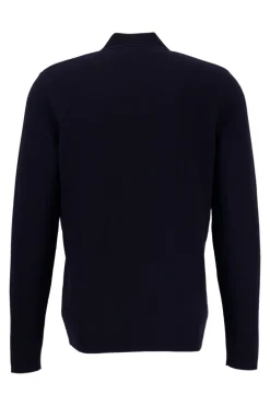 Heren vest blauw