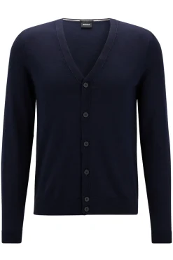 Heren vest blauw