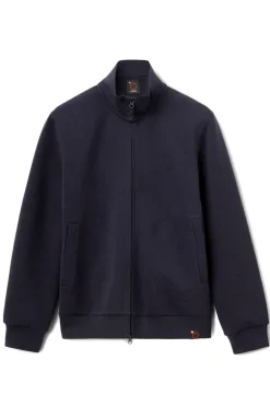 Heren vest blauw