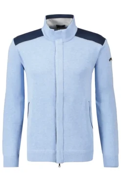 Heren vest blauw