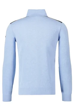 Heren vest blauw