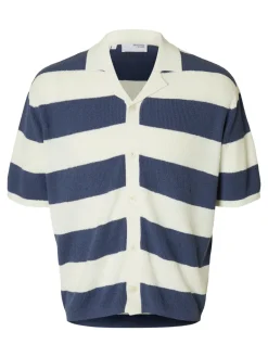 Heren vest blauw