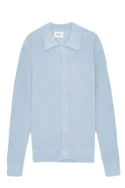 Heren vest blauw