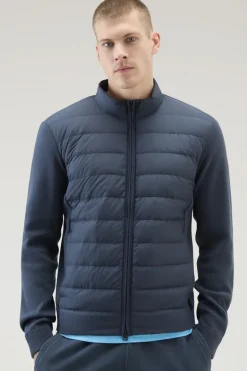 Heren vest blauw