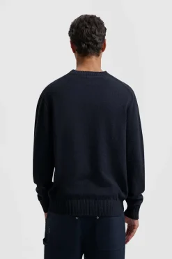 Heren vest blauw