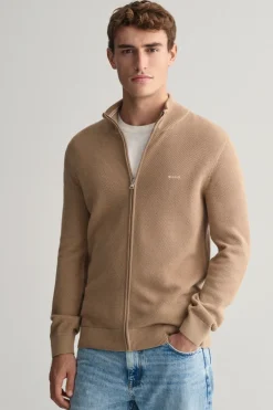 Heren vest bruin