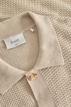 Heren vest ecru