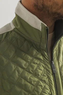 Heren vest grijs