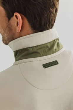 Heren vest grijs