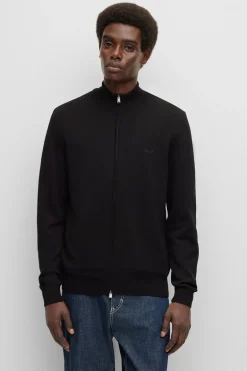 Heren vest zwart