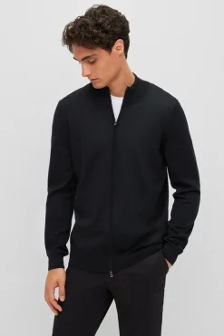 Heren vest zwart