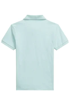 Jongens polo korte mouw blauw