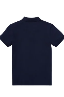 Jongens polo korte mouw blauw