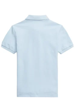 Jongens polo korte mouw blauw