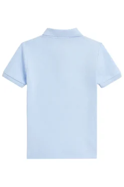 Jongens polo korte mouw blauw