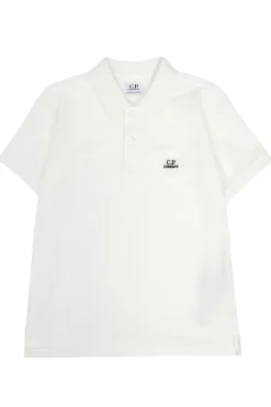 Jongens polo korte mouw ecru