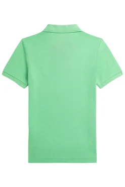 Jongens polo korte mouw groen