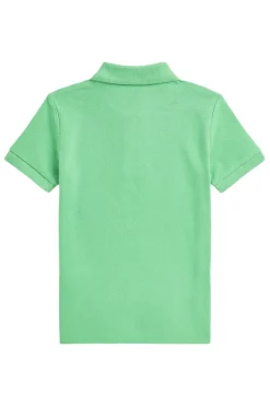 Jongens polo korte mouw groen