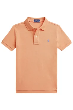 Jongens polo korte mouw oranje