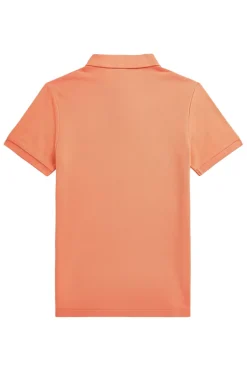 Jongens polo korte mouw oranje