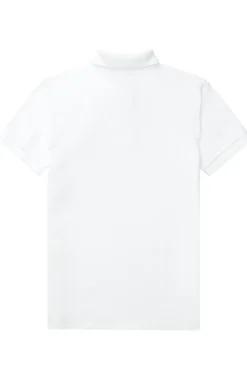 Jongens polo korte mouw wit