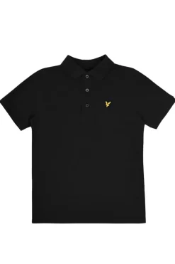 Jongens polo korte mouw zwart