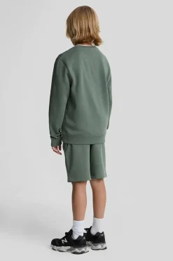 Jongens short groen