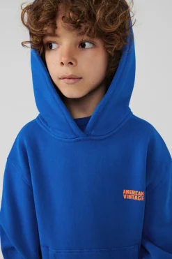 Jongens sweater blauw