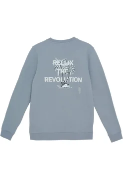 Jongens sweater blauw
