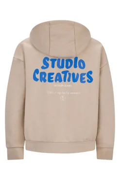 Jongens sweater bruin