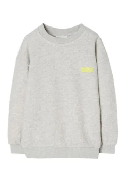 Jongens sweater grijs